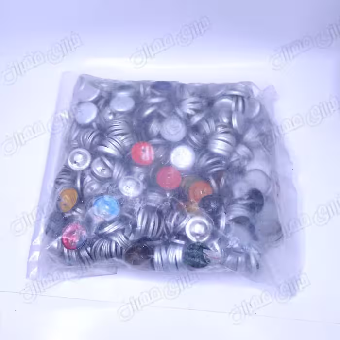 پوکه دکمه پرسی پارچه ای 500عددی اعلا سایز 28