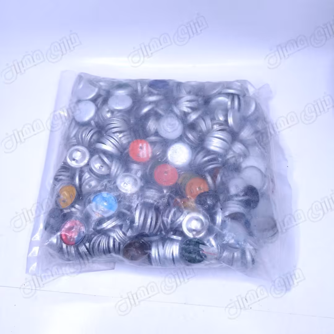 پوکه دکمه پرسی پارچه ای 500عددی اعلا سایز 28