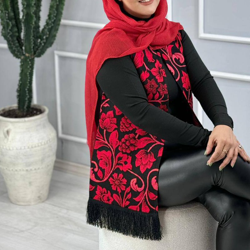وست زنانه . وست تافته . جلیقه زنانه . جلیقه تافته