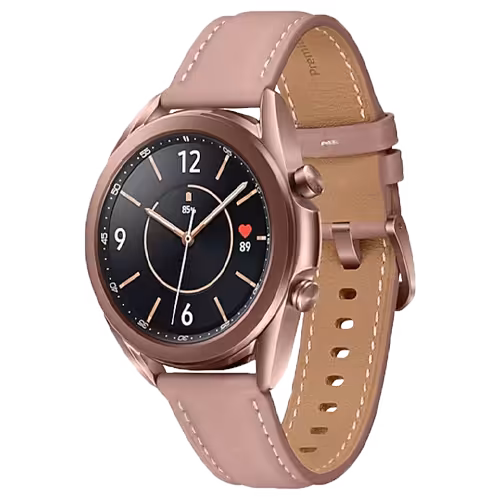 ساعت هوشمند سامسونگ مدل Galaxy Watch 3 SM R850 41mm بند چرمی