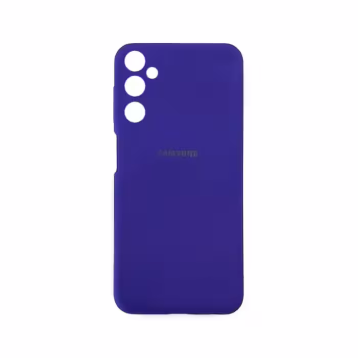کاور سیلیکونی پاک کنی SAMSUNG A14 رنگ بنفش تیره