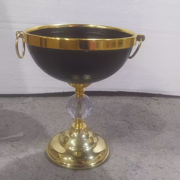کاسه کوچیک گوشواره ای کریستال