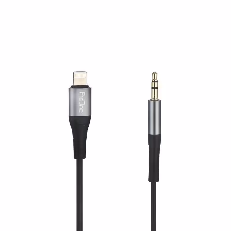 کابل تبدیل لایتنینگ به AUX پرووان مدل PCA48 طول 1 متر