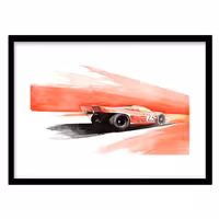 قیمت و خرید تابلو دکوراتیو مدل نقاشی خودرو کلاسیک کد 1581