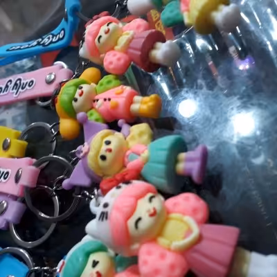 پک 6تایی اویز وجاکلیدی کودکانه