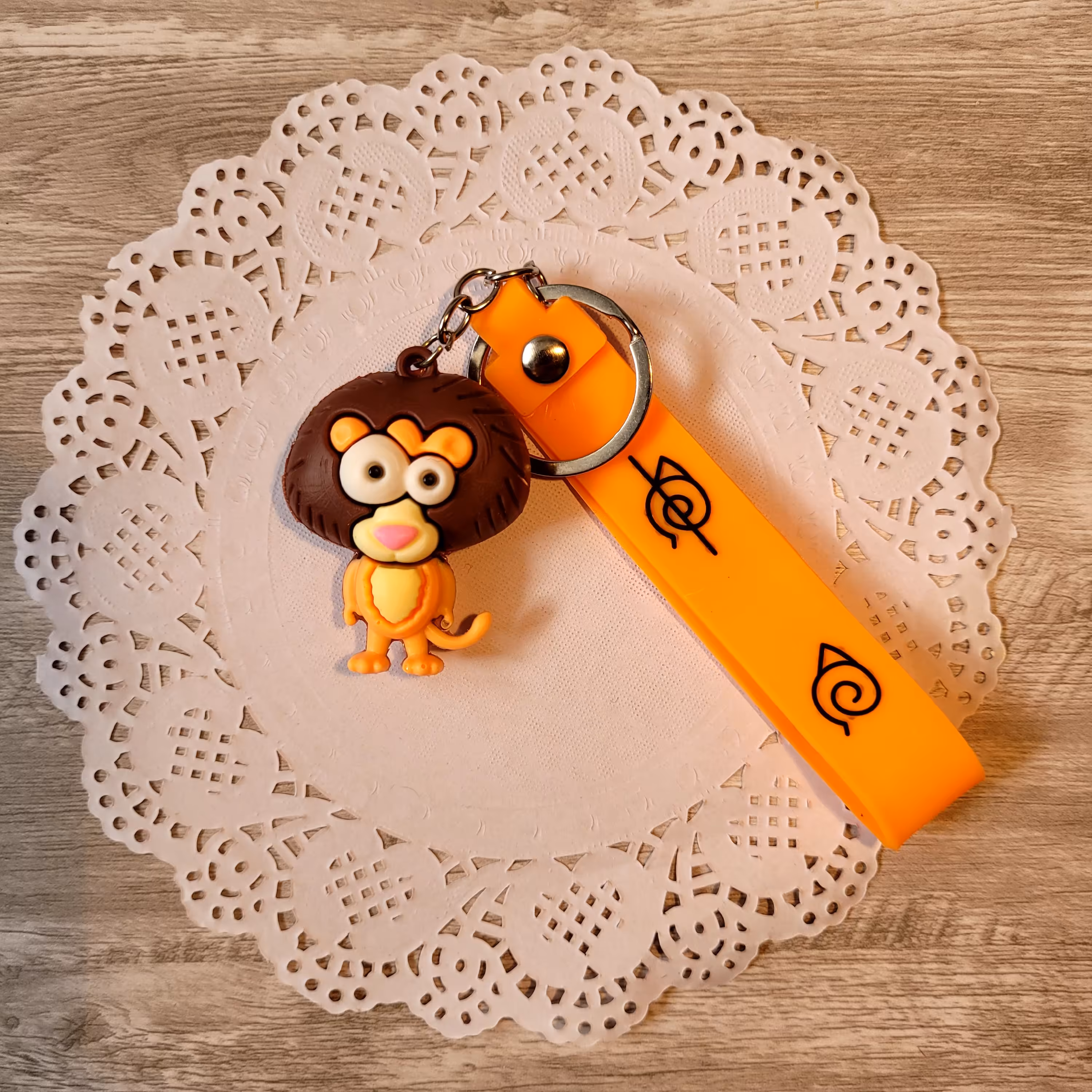 جاسوییچی (جاکلیدی) فانتزی جنس سیلیکونی طرح شیر جنگل