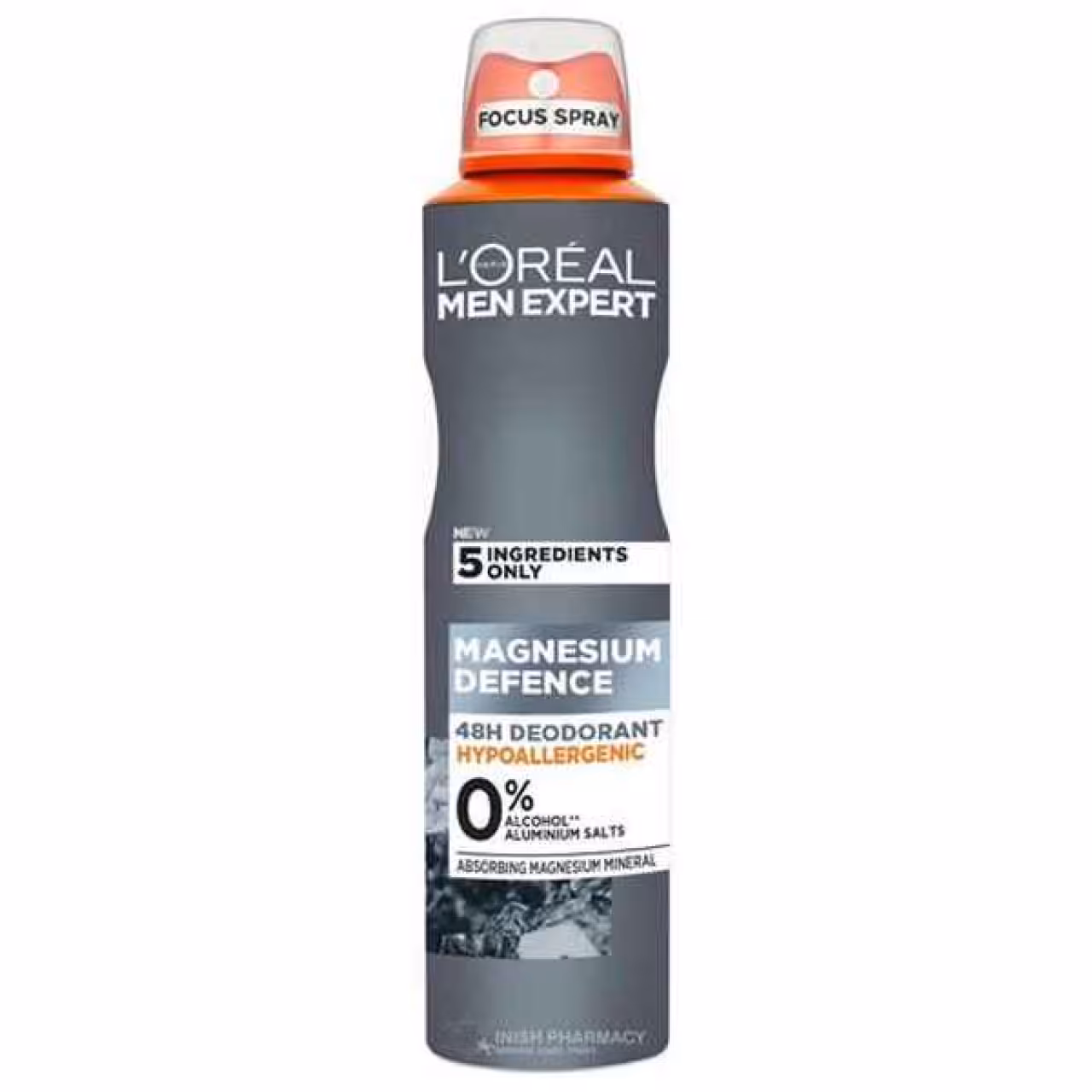 اسپری ضد تعریق مردانه لورال Loreal مدل Magnesium Defence حجم 250 میلی لیتر