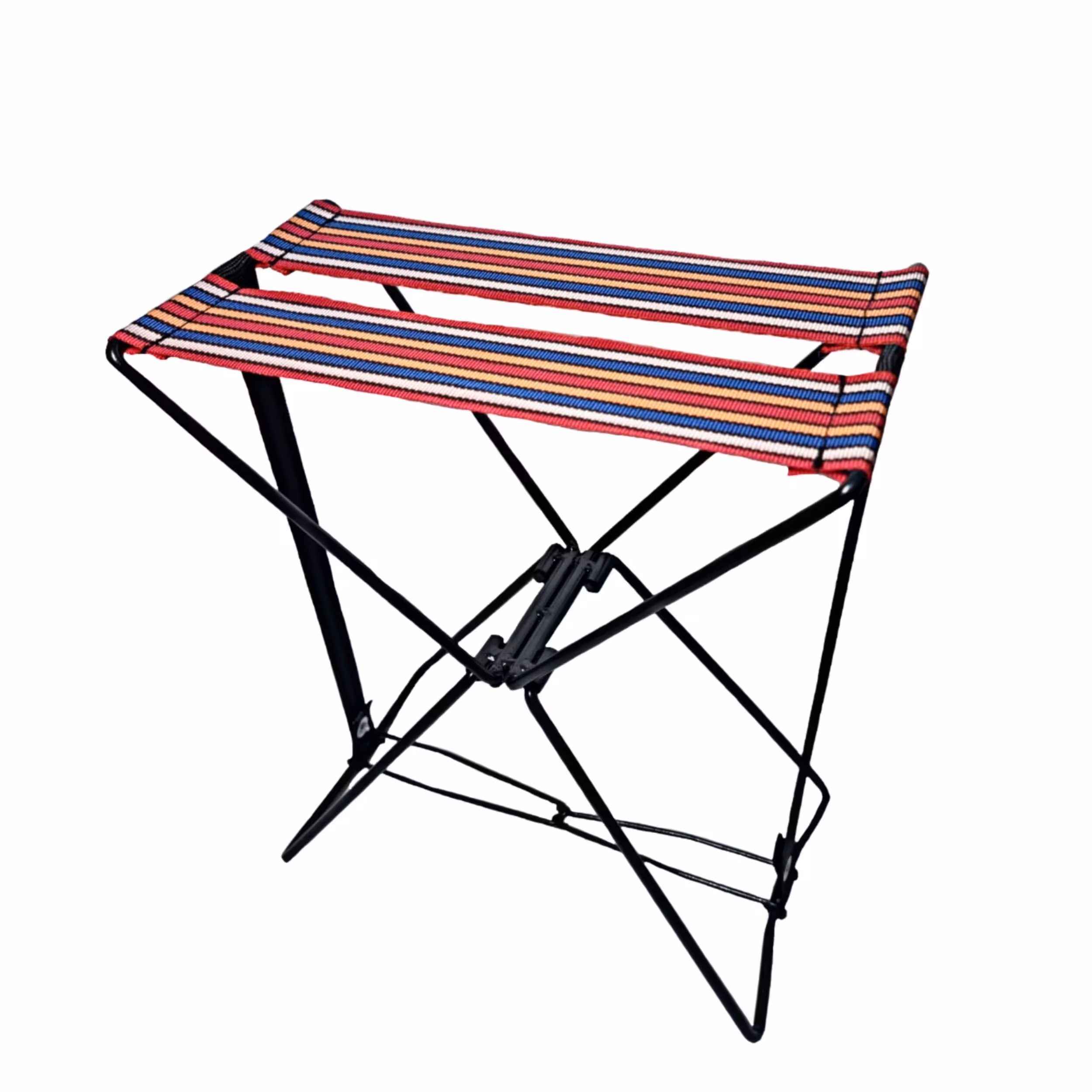 صندلی تاشو با میله ی فولادی و محکم