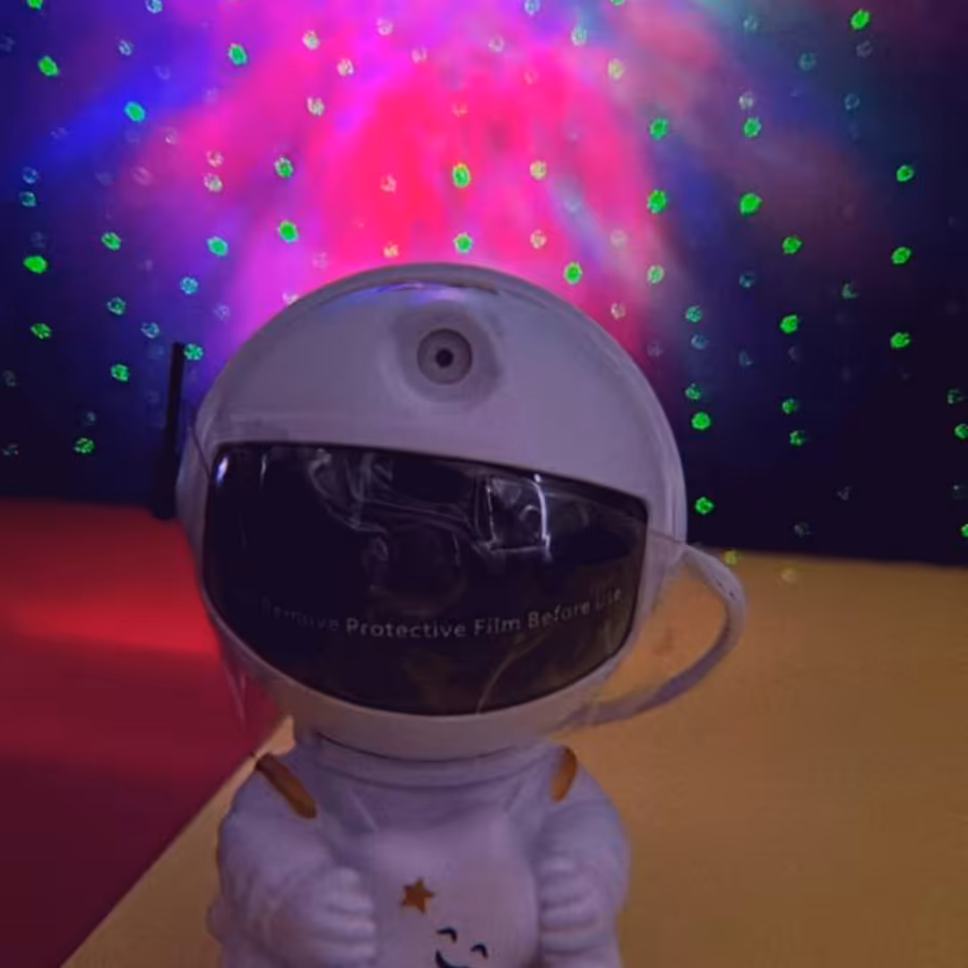 مینی پروژکتور کهکشانی طرح فضانورد نشسته