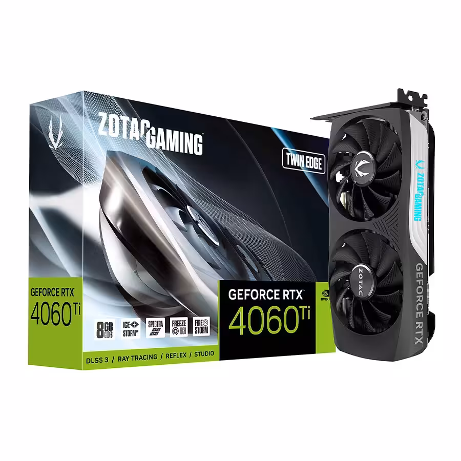 کارت گرافیک زوتک مدل GAMING GeForce RTX 4060 Ti 16GB Twin Edge