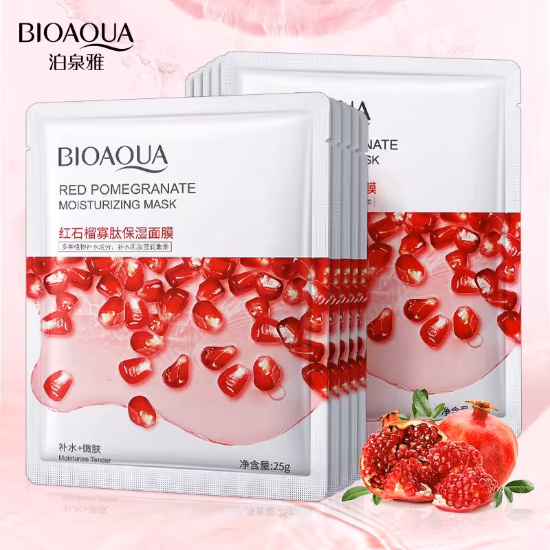 ماسک ورقه ای انار جمع کننده منافذ و آبرسان 