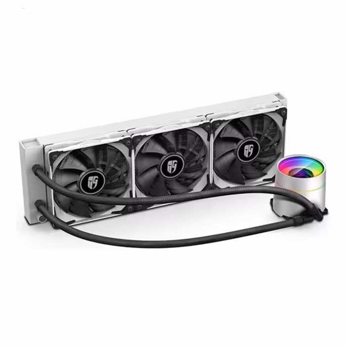 خنک کننده مایع پردازنده دیپ کول Gamer Storm CASTLE 360EX WHITE