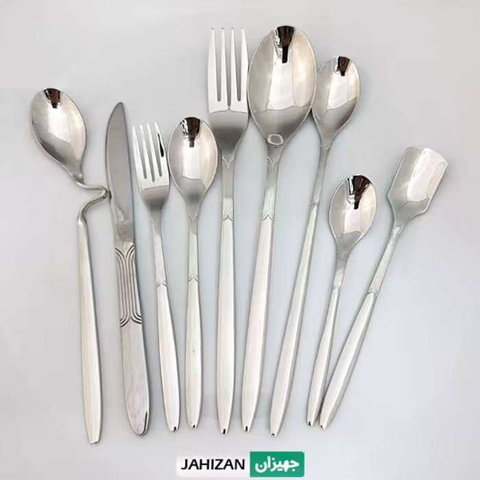 سرویس قاشق چنگال 24نفره 144پارچه یونیک مدل 02