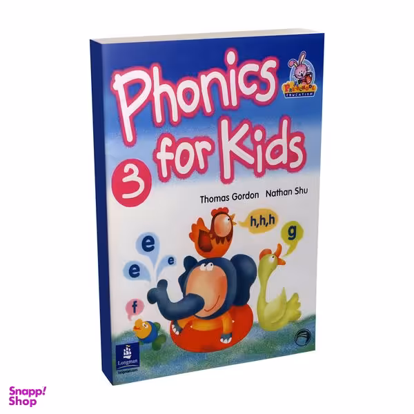 کتاب Phonics for kids 3 اثر Nathan Shu انتشارات Pearson longman