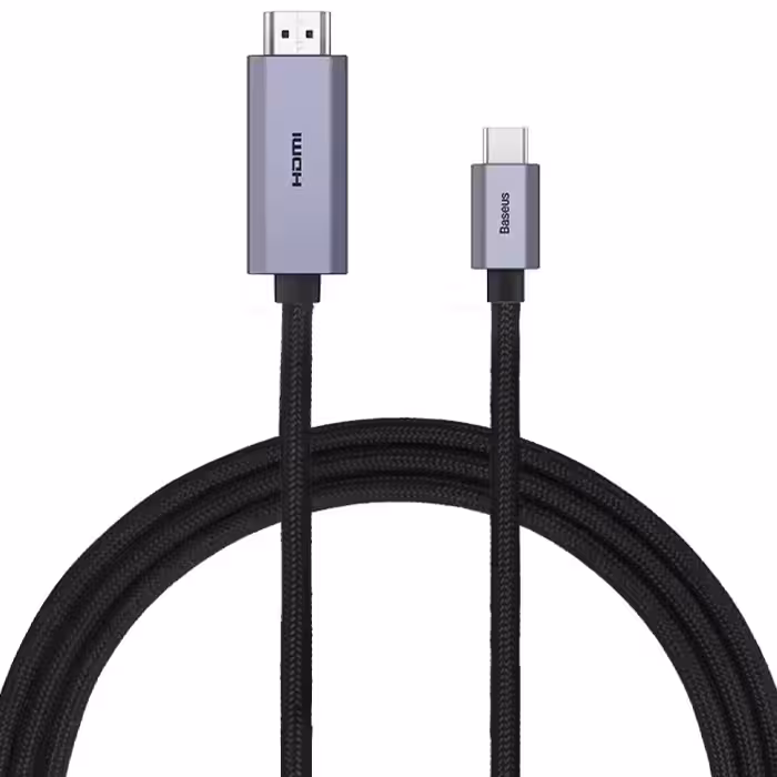 کابل تبدیل بیسوس USB-C به HDMI مدل High Definition Series WKGQ010001 با طول 1 متر