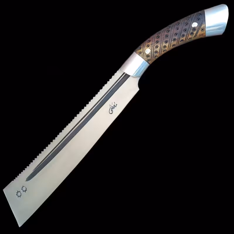 چاقوی تزیینی مدل نیمه ساطوری 