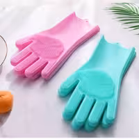 دستکش ظرف شویی پرزدار