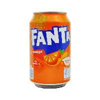نوشابه فانتا پرتقالی 330 میل قوطی - fanta