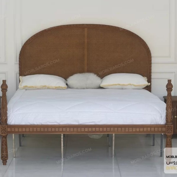 سرویس خواب دونفره حصیری یاسمن(ارسال با باربری پس کرایه)
