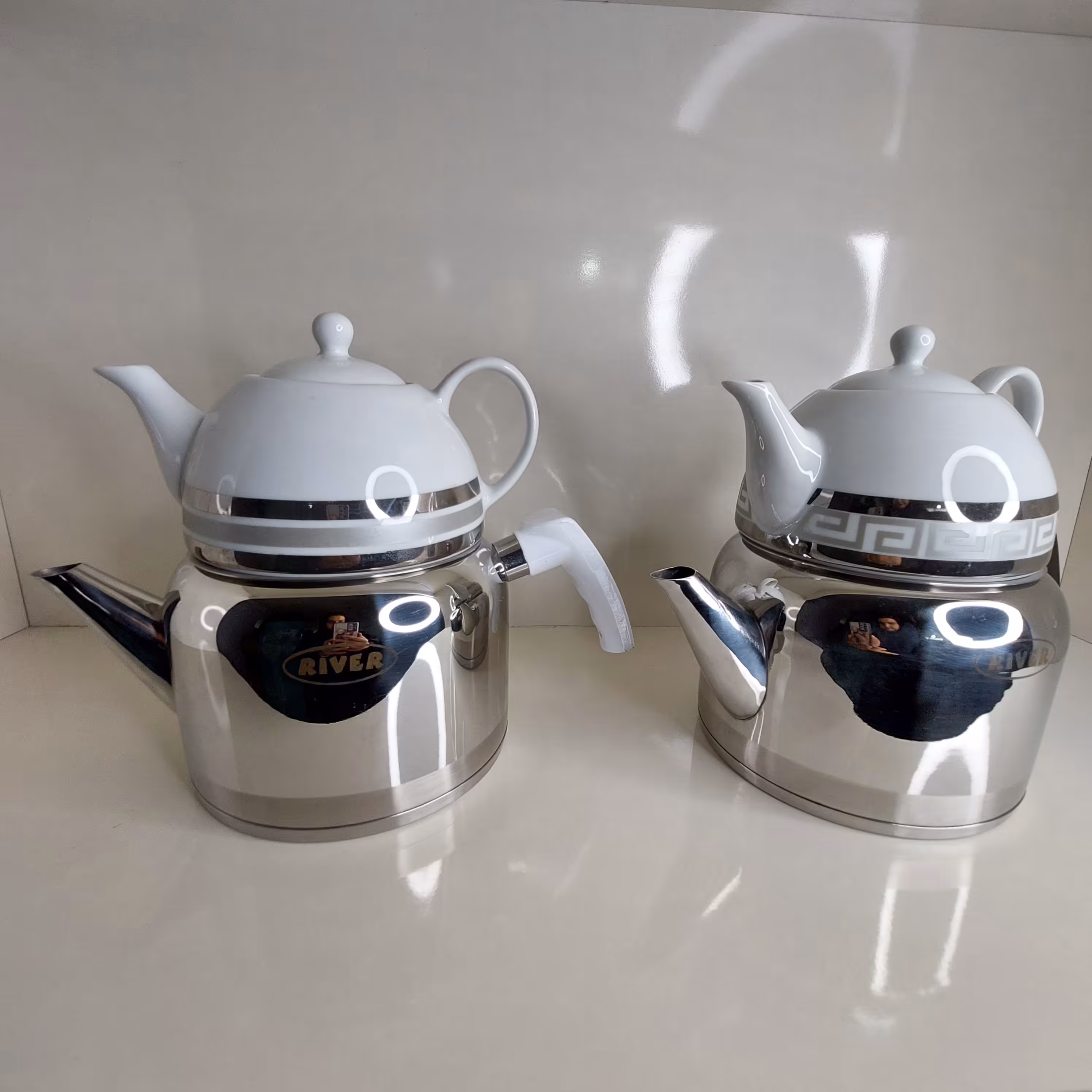 کتری و قوری لوله ای  2.5 لیتر ریور river