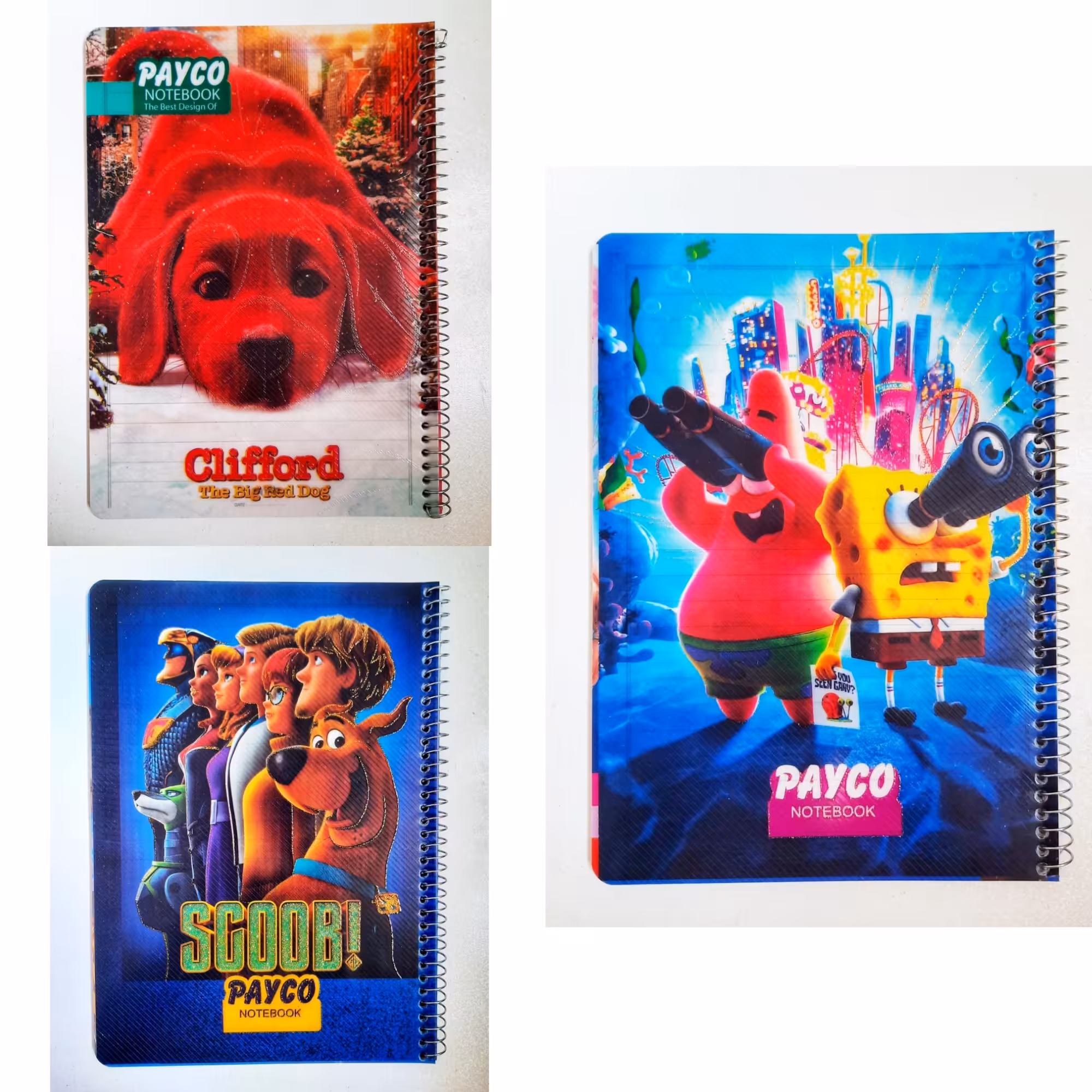 دفتر سیمی 50 برگ فانتزی پایکو