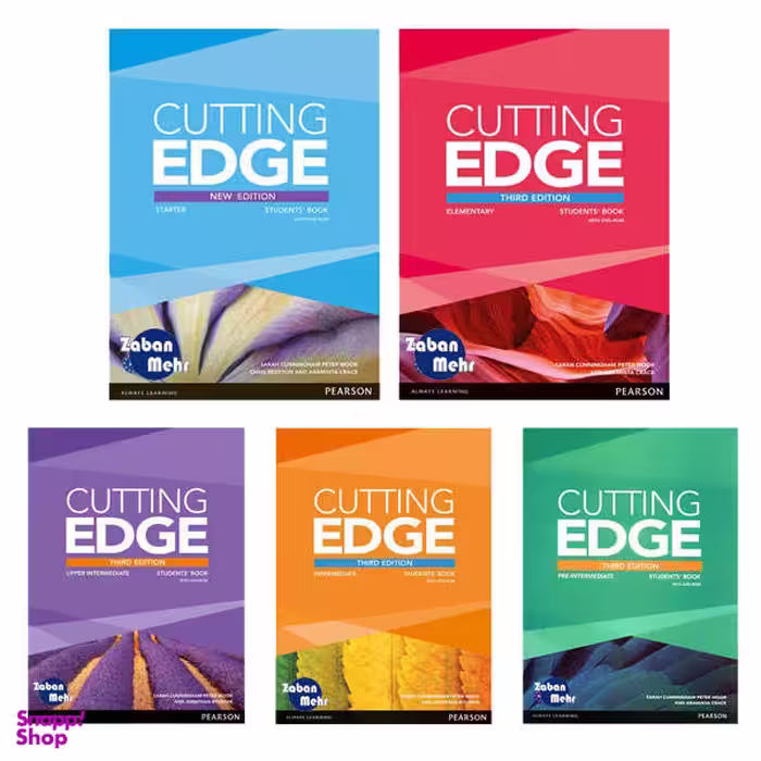 کتاب Cutting Edge اثر جمعی از نویسندگان انتشارات زبان مهر 5 جلدی