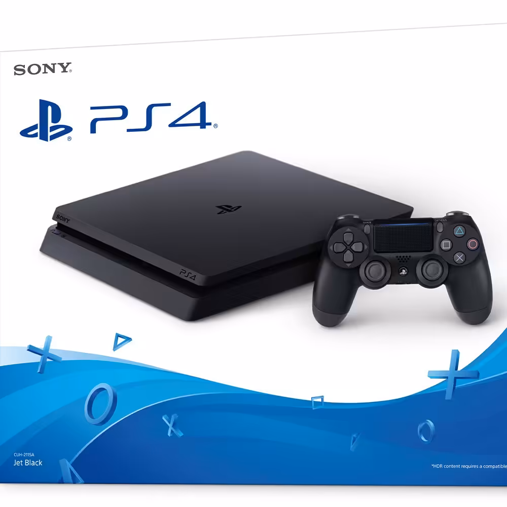 کنسول بازی پلی استیشن 4  اسلیم 1ترابایت پلمب و آکبند با ضمانت اصالت کالا