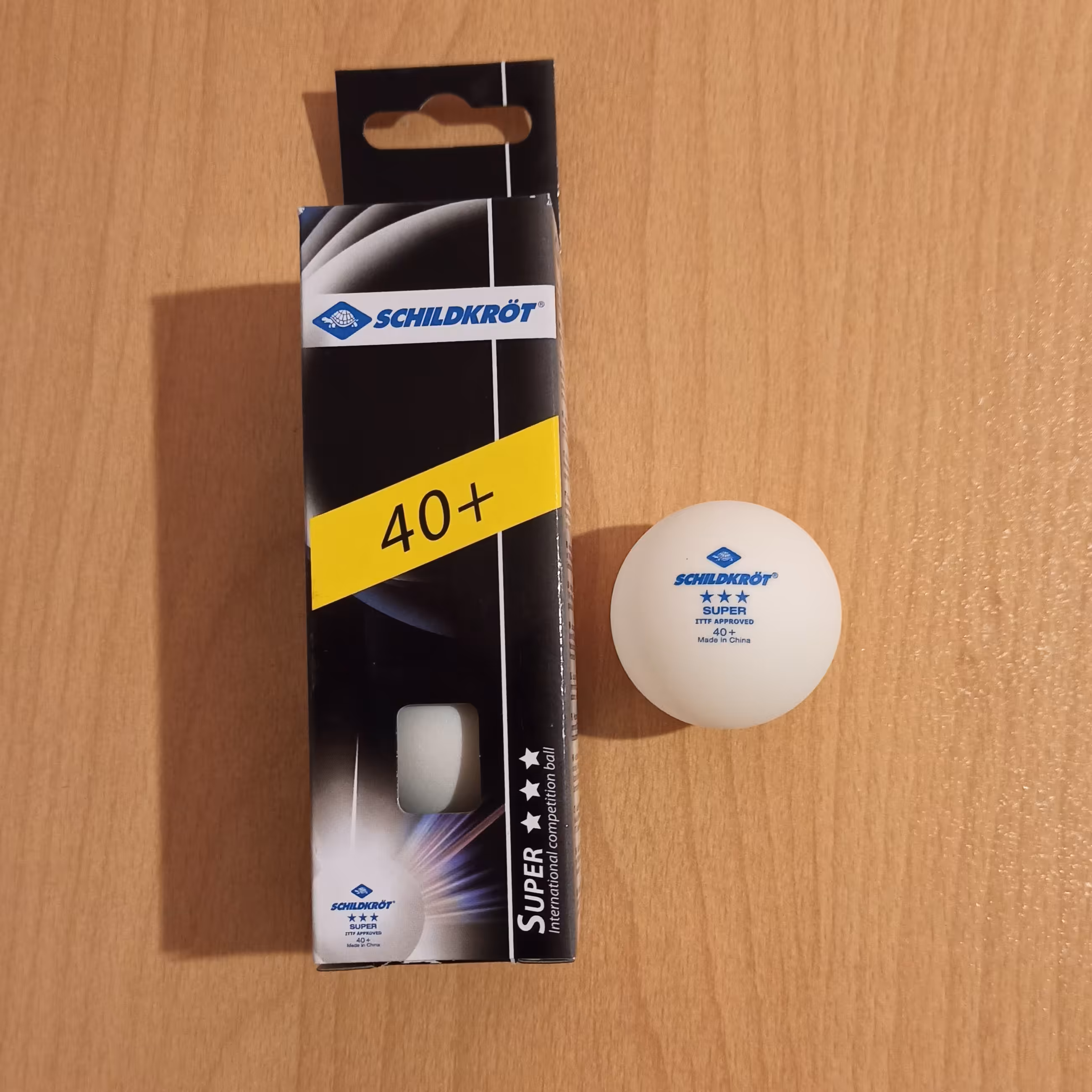 توپ پینگ پنگ سه ستاره شیلد کروت بسته 3 عددی