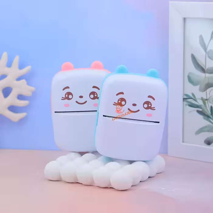 مینی پرینتر طرح خرگوش مدل Mini printer AC8