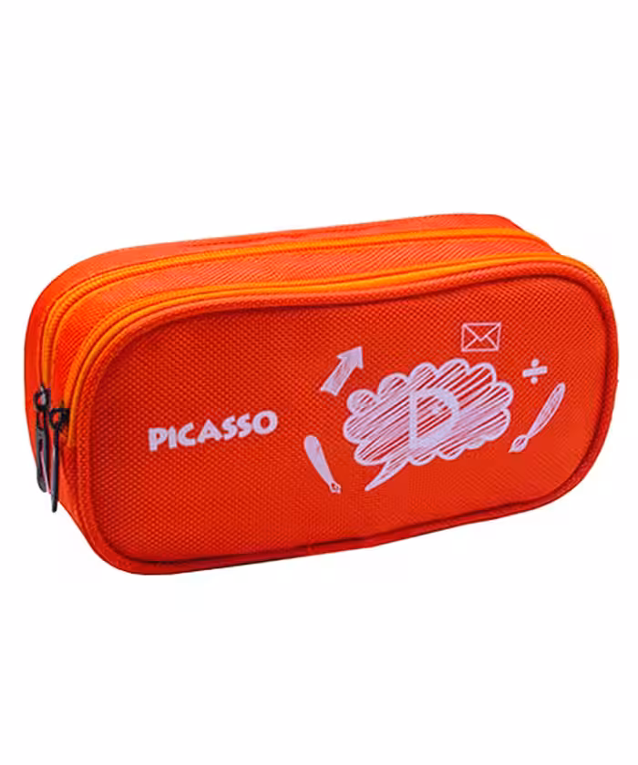 جامدادی پیکاسو سه زیپ برزنتی چاپی