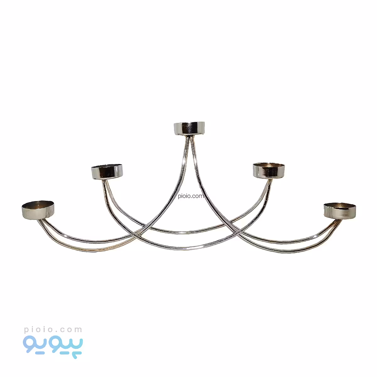 شمعدان فلزی پنج شعله