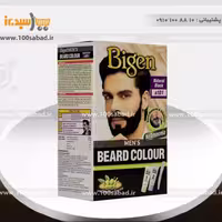 رنگ ریش و سبیل مشکی B101 تیوپی بیگن Bigen