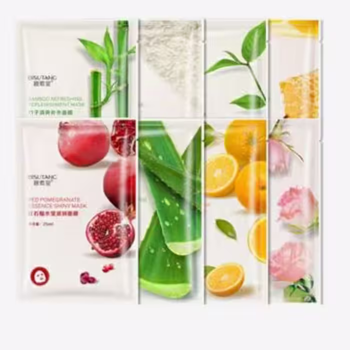 ماسک ورقه ای صورت حاوی عصاره آلوئه ورا
جهت رفع چین و چروک مناسب برای خانم ها و آقایان
