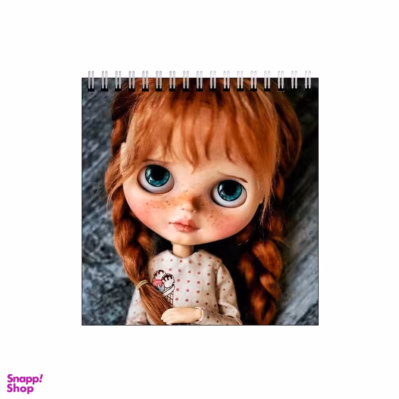 دفتر طراحی 60 برگ طرح عروسک کک مکی کد 3141854