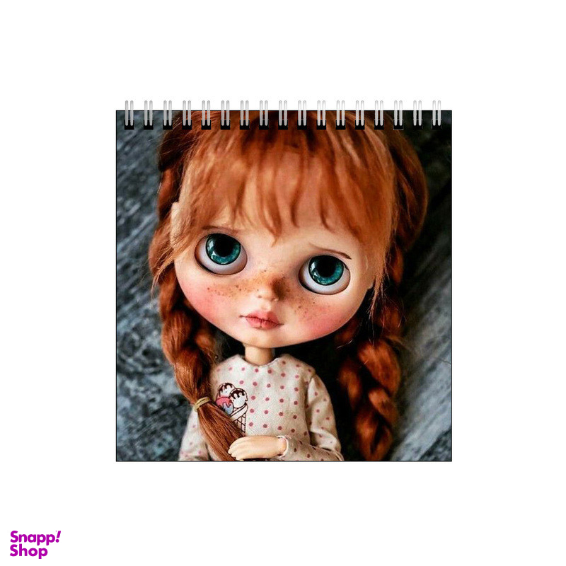 دفتر طراحی 60 برگ طرح عروسک کک مکی کد 3141854
