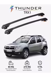 نوار محافظ خودرو مشکی DACIA DUSTER 2010 2013 TRX1 CARRIER LOCKS Thunder