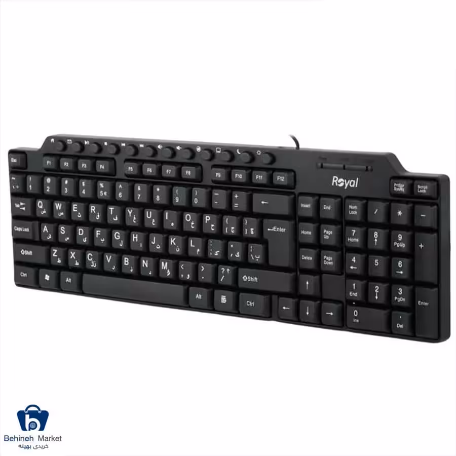 کیبورد باسیم رویال مدل R-K151