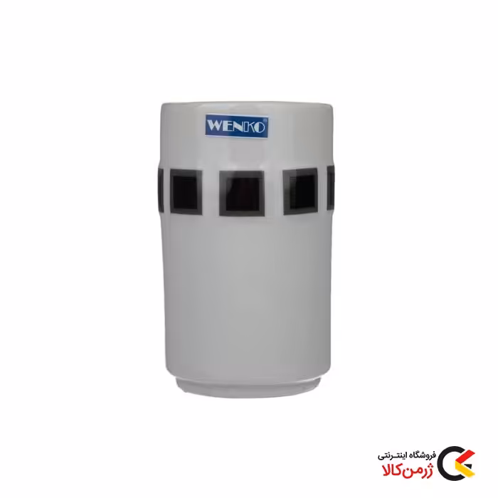 جا مسواکی سرامیکی سفید-مشکی شیک برند ونکو آلمانی| ژرمن کالا