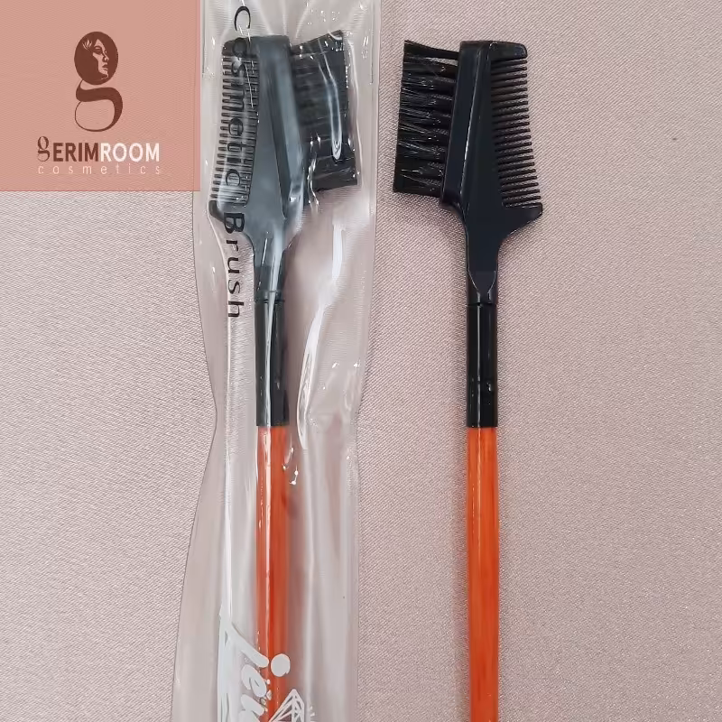 برس شانه ابرو دست چوبی بلند جول کد 2001