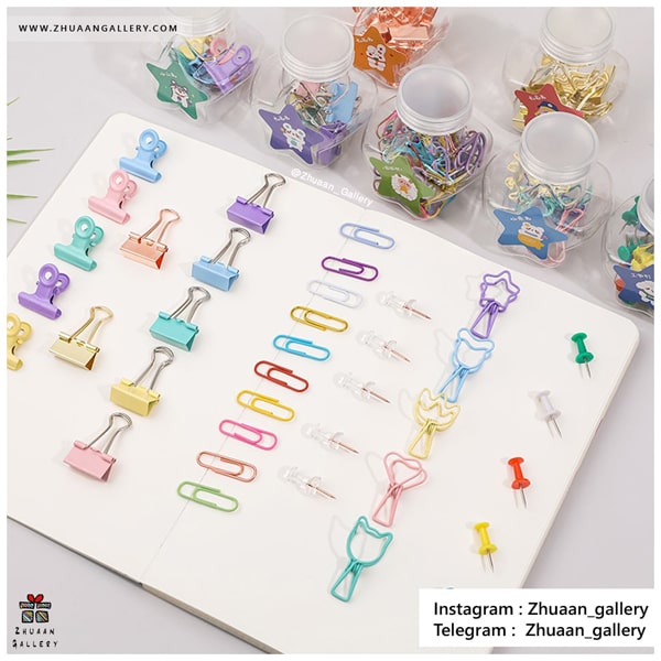 پک ستاره ای گیره ، پین و کلیپس Pastel Star پاستلی