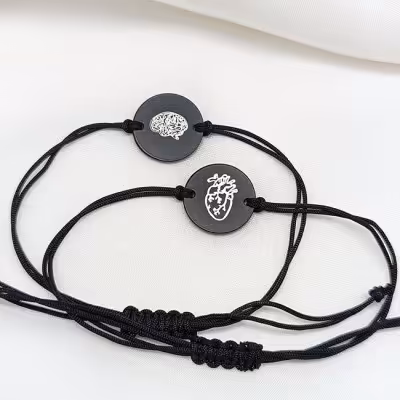 دستبند ست قلب و مغز