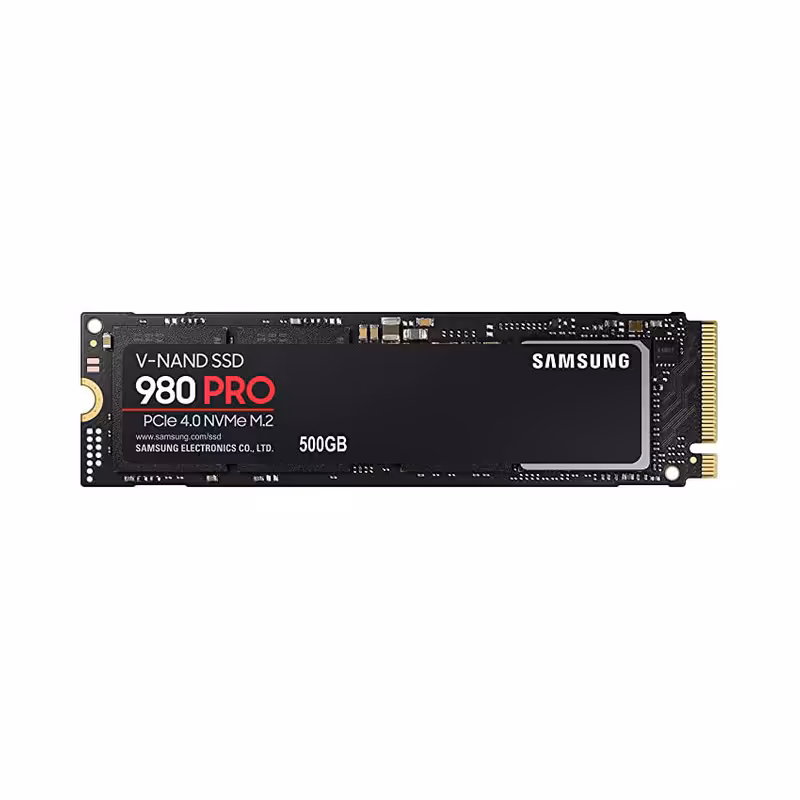 هارد داخلی Samsung نوع NVMe M.2 مدل 980 PRO ظرفیت 500گیگابایت