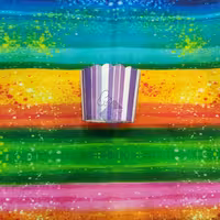 قالب مافین کاغذی راه راه