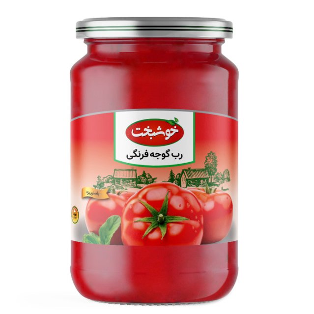 رب گوجه فرنگی خوشپخت 700 گرم طبیعی وغلیظ ارسال رایگان 