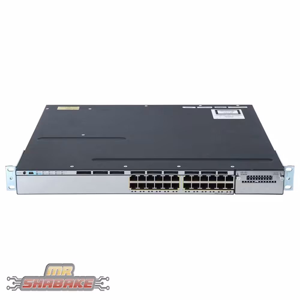 قیمت و خرید سوئیچ سیسکو WS-C3750X-24P-S | مسترشبکه