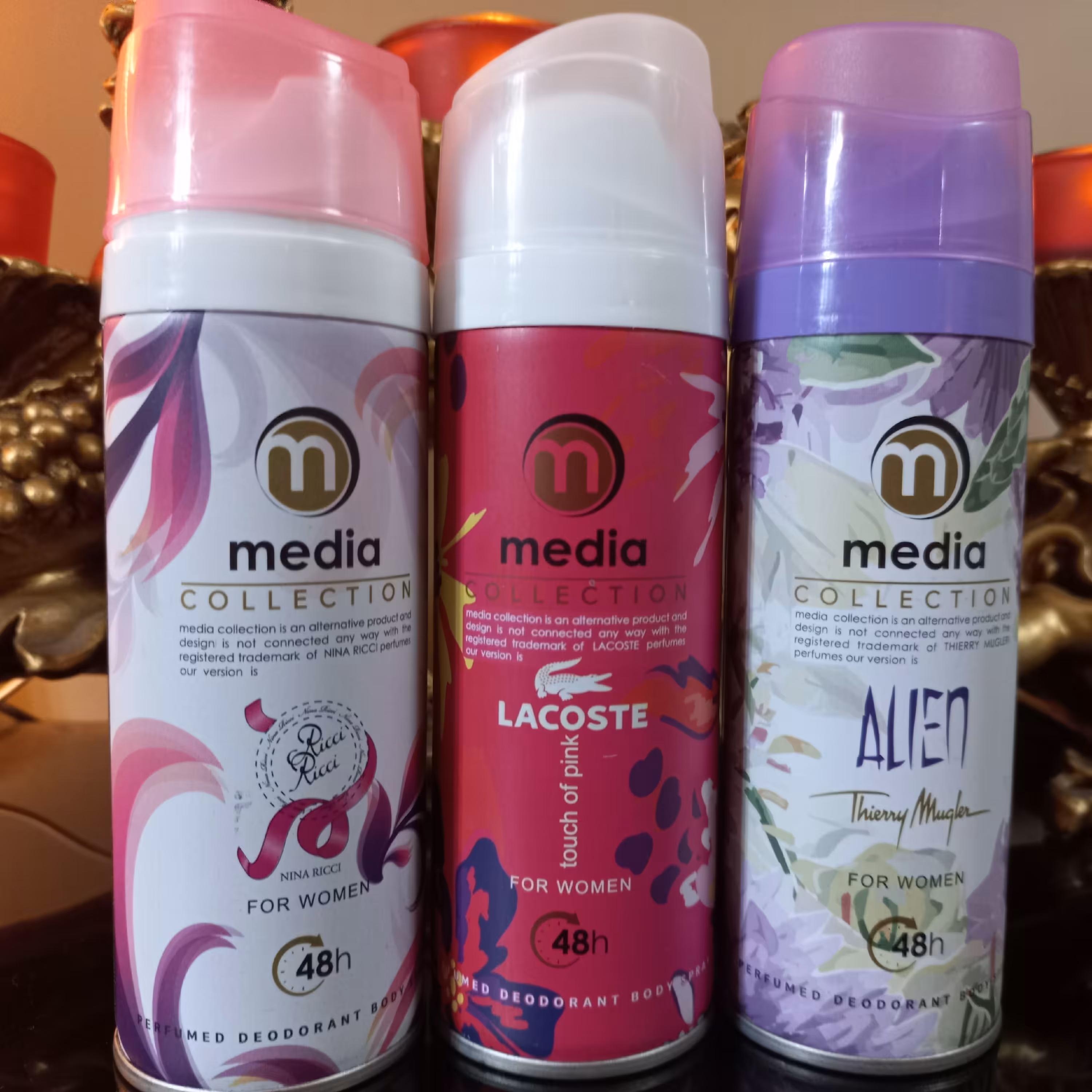 اسپری خوشبوکننده بدن مدیا(زنانه)