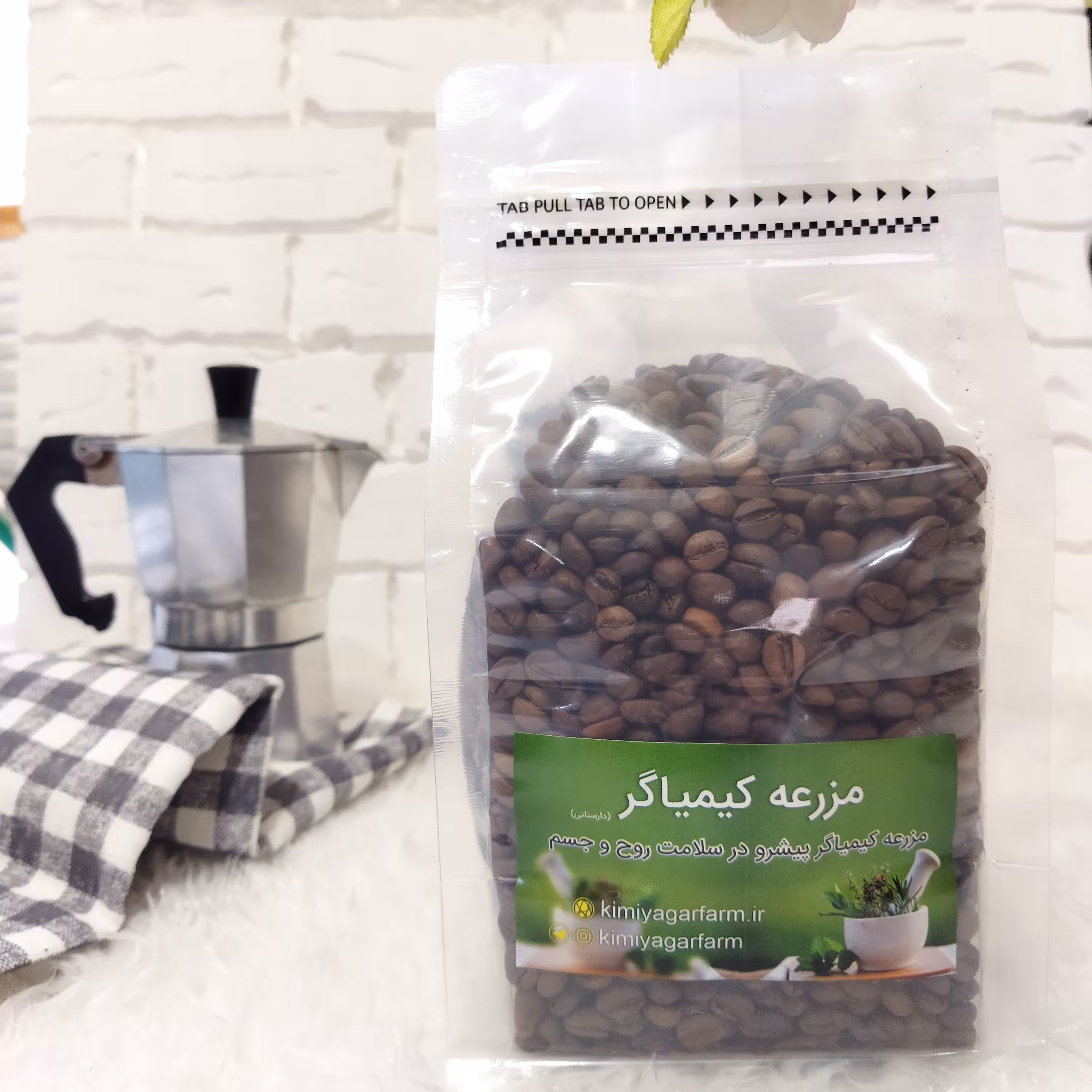 قهوه میکس 30در70 درجه یک 450گرمی