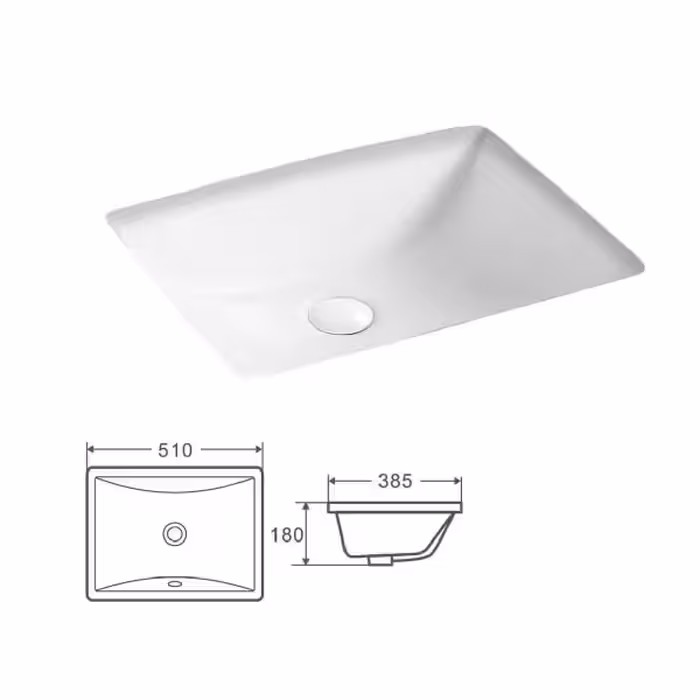 کاسه روشویی توکار آرماندو ویکاریو Armando vicario کد 2506