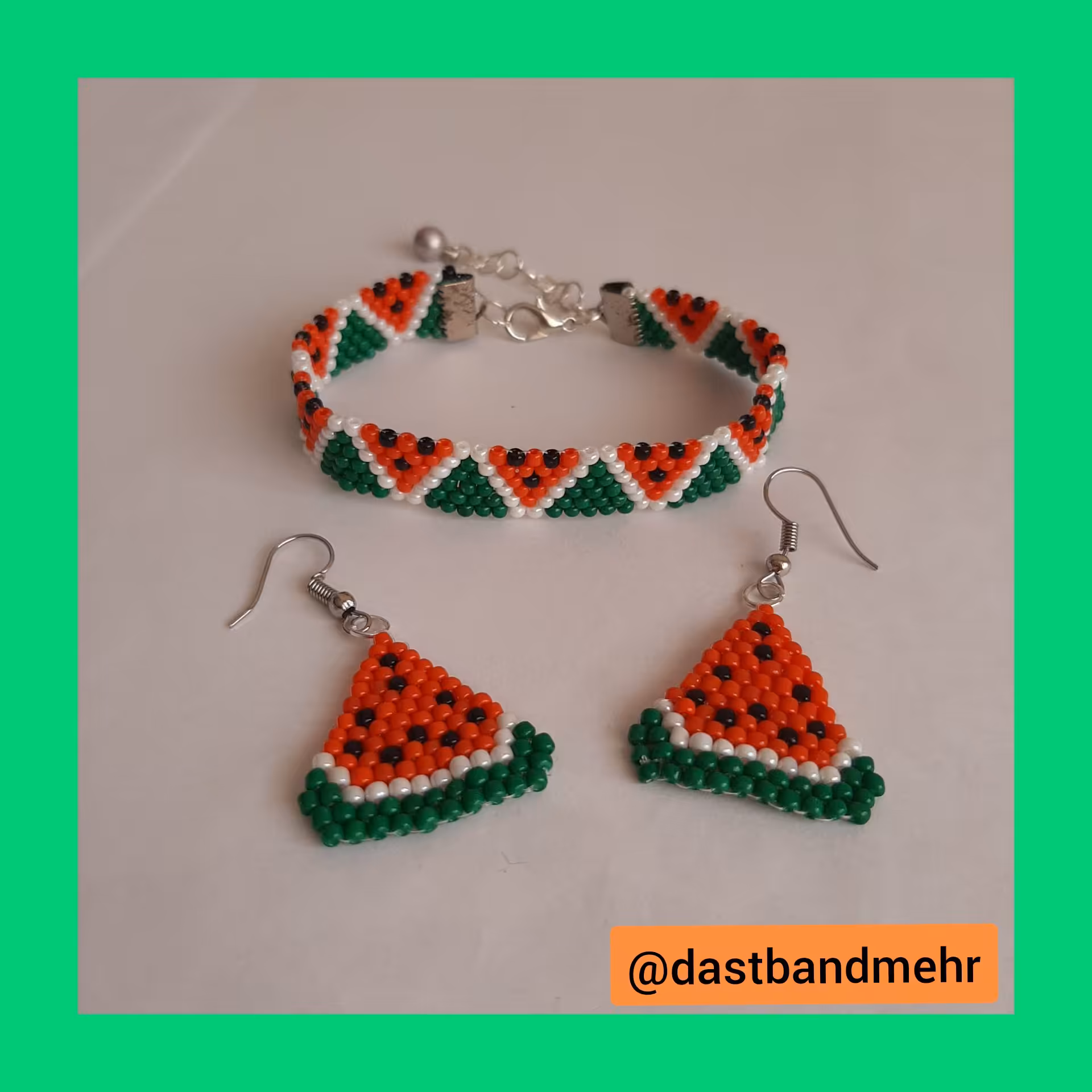 دستبند یلدایی هندوانه