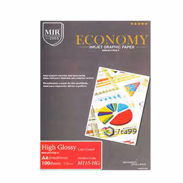 کاغذ 115 گرم MIR A4